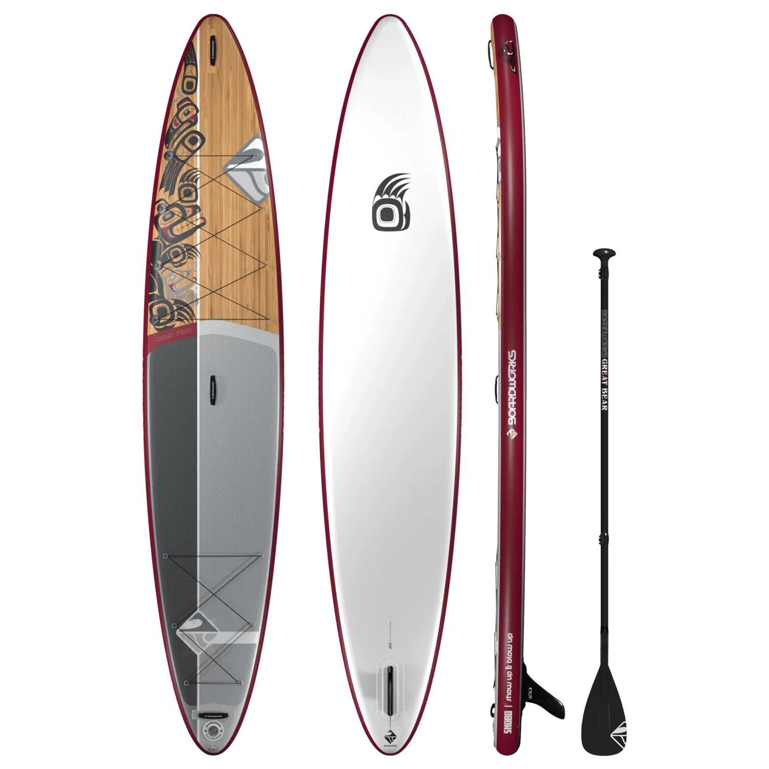 Shubu Great Bear 14' Inflatable Paddle Board 1 Shubu Great Bear 14' Inflatable Paddle Board