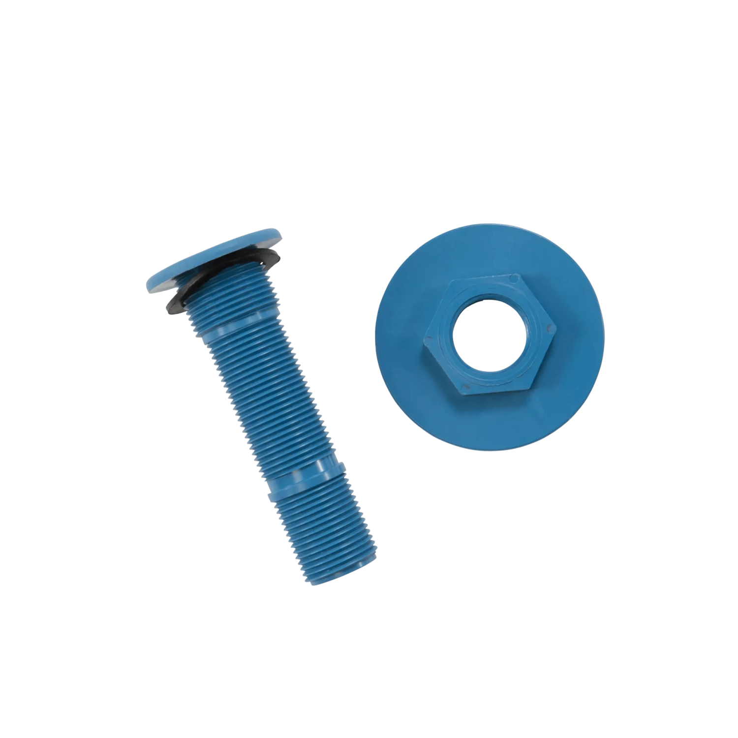 Pelican Forward Steering Thru-Hull Sleeve In Azure Blue 1 Pelican Forward Steering Thru-Hull Sleeve In Azure Blue