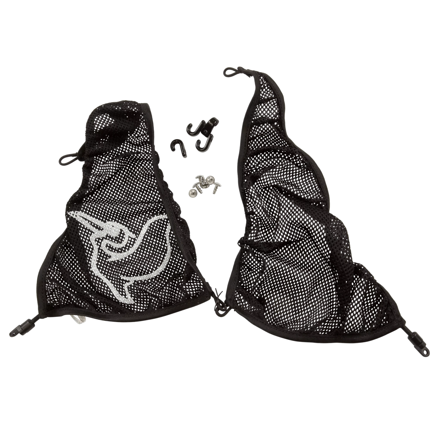 Pelican Black & White Mesh Deck Cover 1 Pelican Black & White Mesh Deck Cover