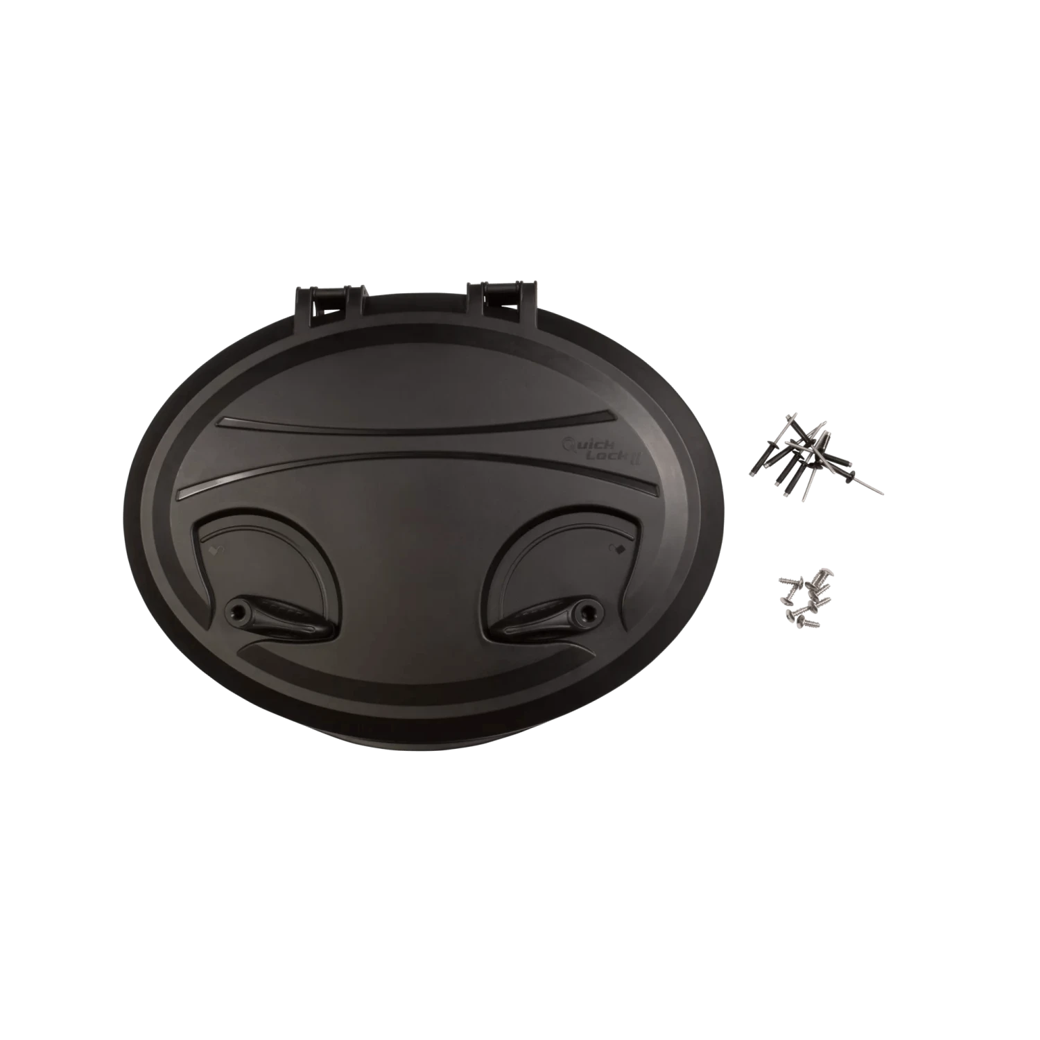 Pelican Double-Wide Quick Lock Hatch - Black 1 Pelican Double-Wide Quick Lock Hatch - Black