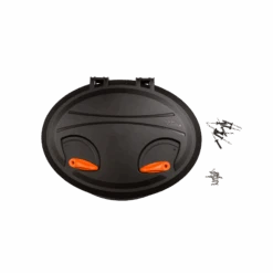 Pelican Double-Wide Quick Lock Hatch - Bright Orange